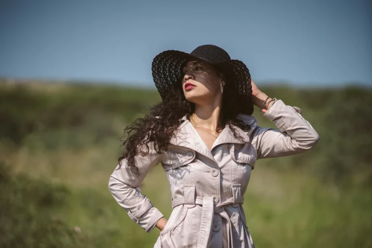 Shooting photo portrait femme à Calais au Belvédère Jules Ferry